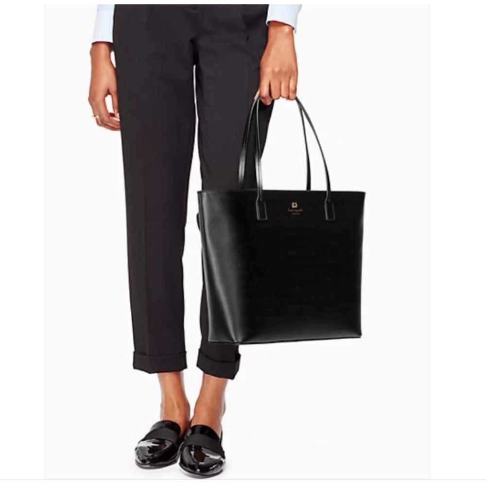 Kate Spade Sawyer leather Tori tote black - Picture 2 of 8